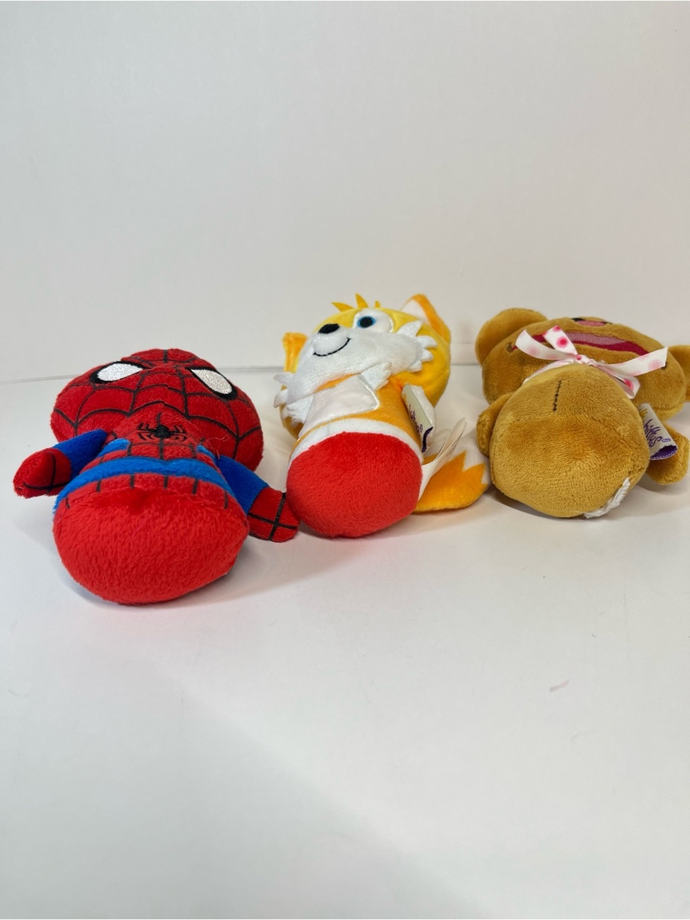 Hallmark Itty Bitty's Plush Stuffed Toy Tails Sonic Spider-Man Fozzie Muppet Lot - Picture 8 of 12